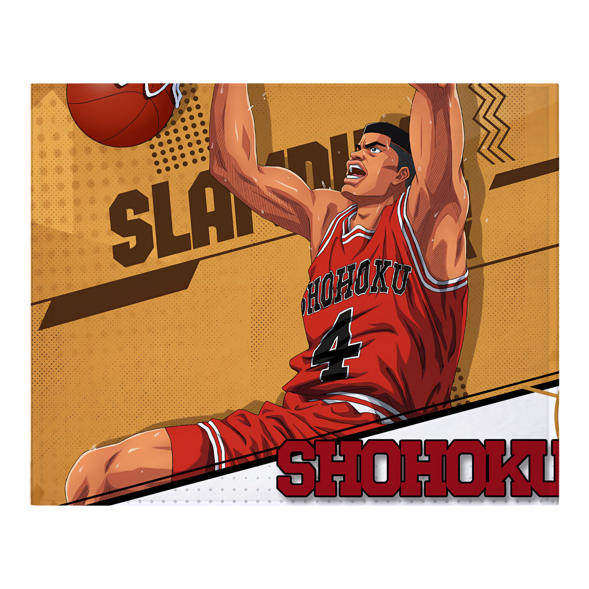 （画像用） SLAM DUNK／スラムダンク フランネルブランケット・多サイズ対応（横型）