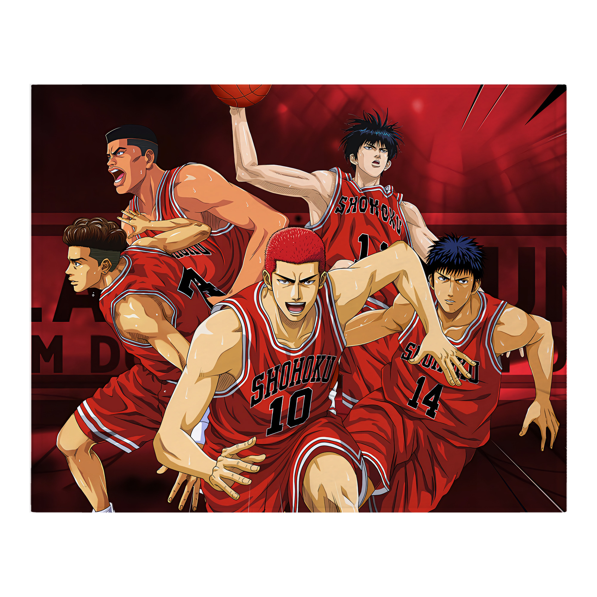 （画像用） SLAM DUNK／スラムダンク フランネルブランケット・多サイズ対応（横型）