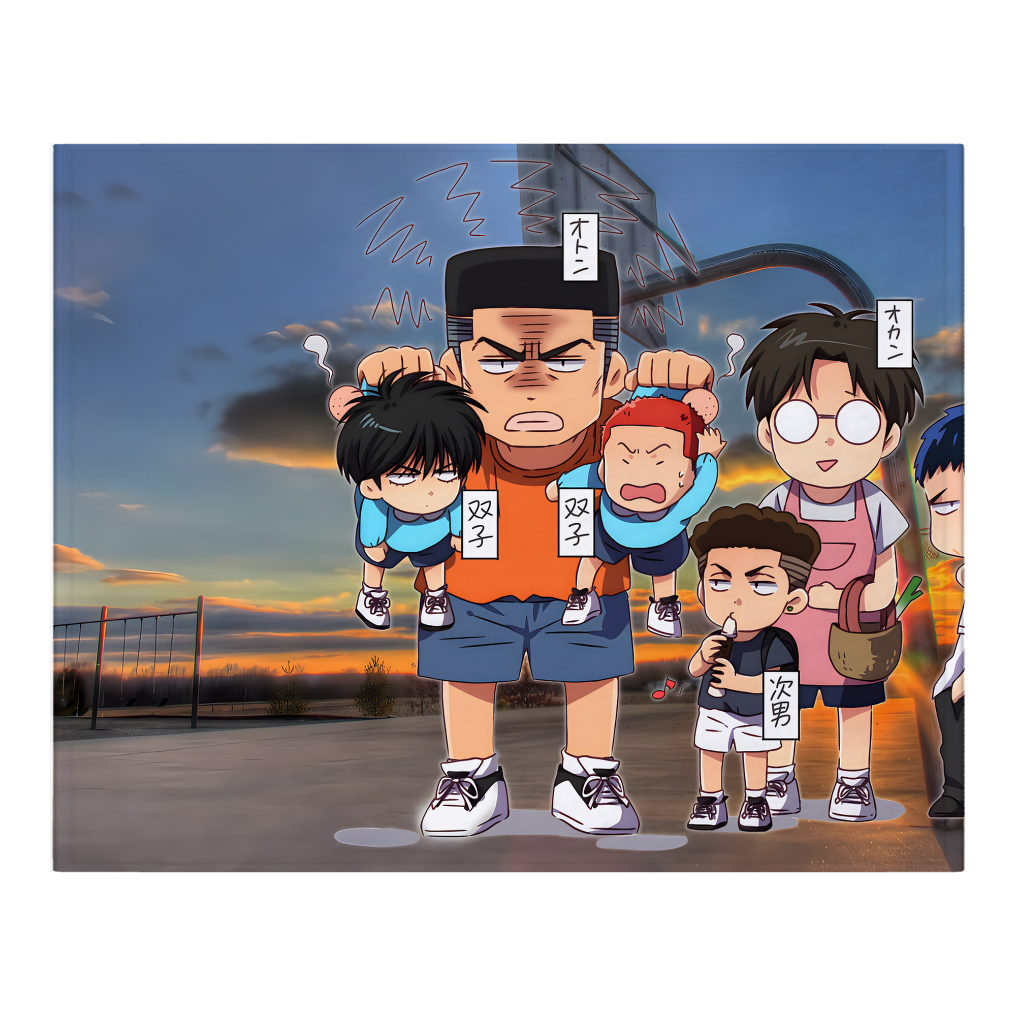 （画像用） SLAM DUNK／スラムダンク フランネルブランケット・多サイズ対応（横型）