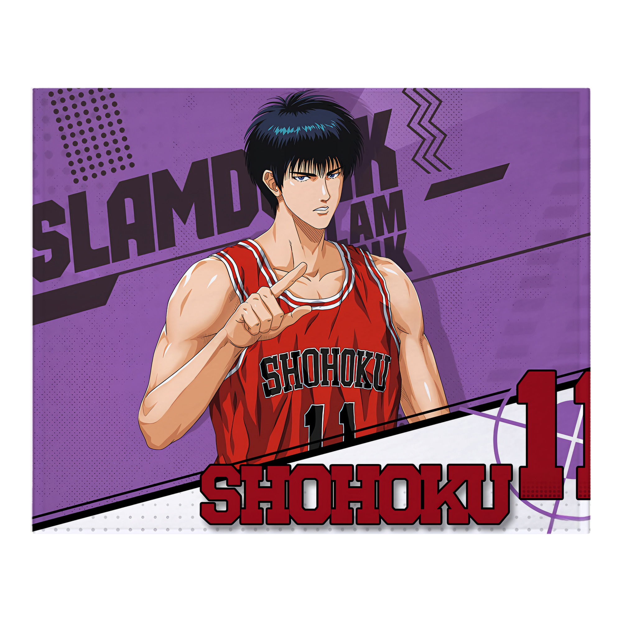 （画像用） SLAM DUNK／スラムダンク フランネルブランケット・多サイズ対応（横型）