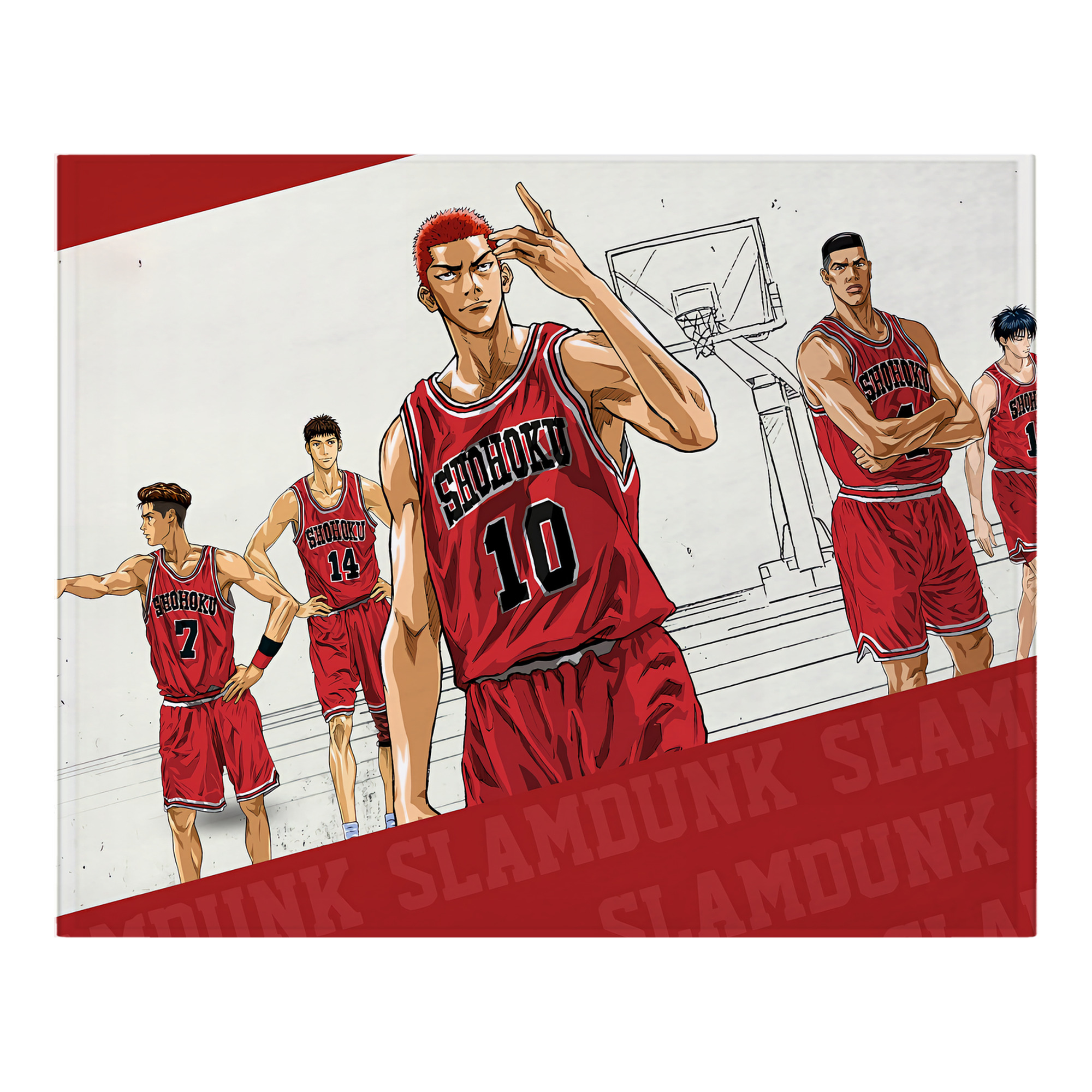 （画像用） SLAM DUNK／スラムダンク フランネルブランケット・多サイズ対応（横型）