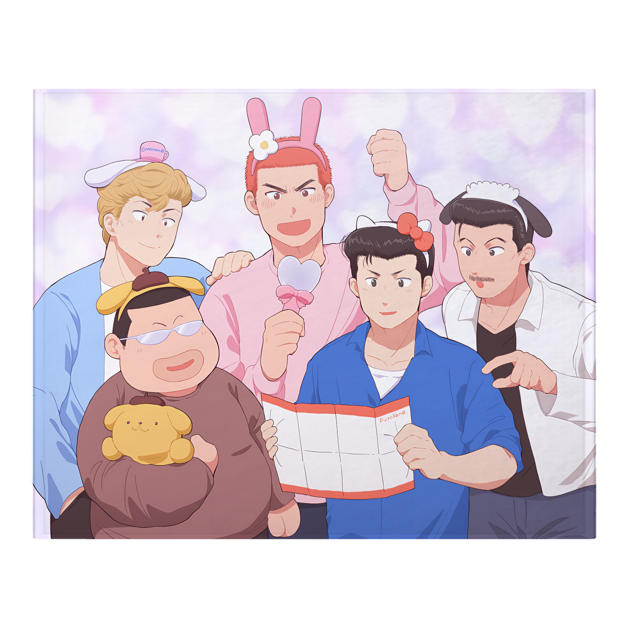 （画像用） SLAM DUNK／スラムダンク フランネルブランケット・多サイズ対応（横型）