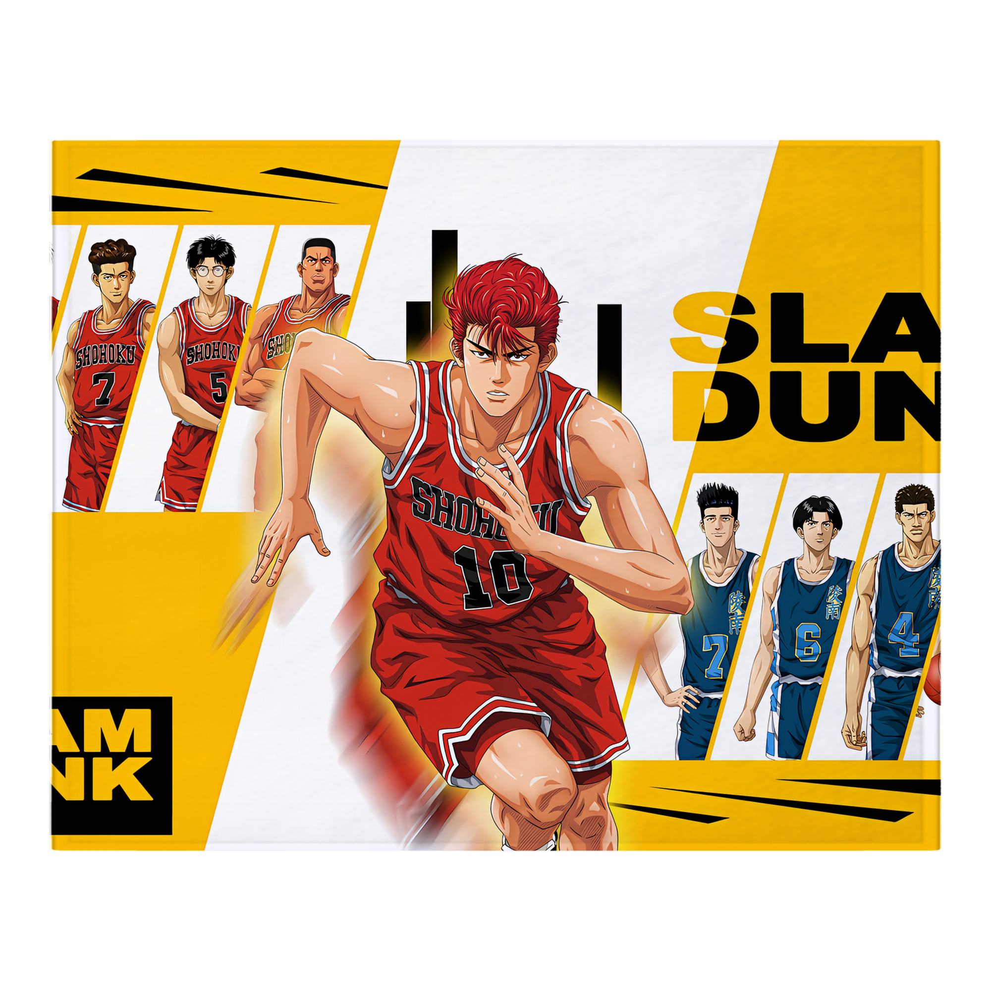 （画像用） SLAM DUNK／スラムダンク フランネルブランケット・多サイズ対応（横型）