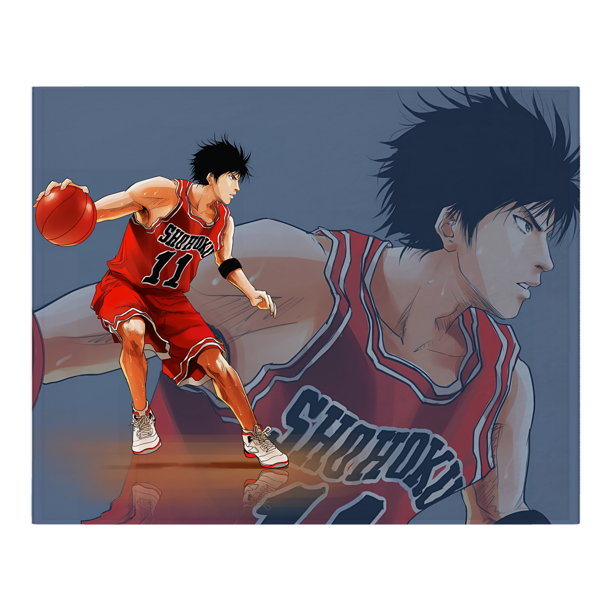 （画像用） SLAM DUNK／スラムダンク フランネルブランケット・多サイズ対応（横型）