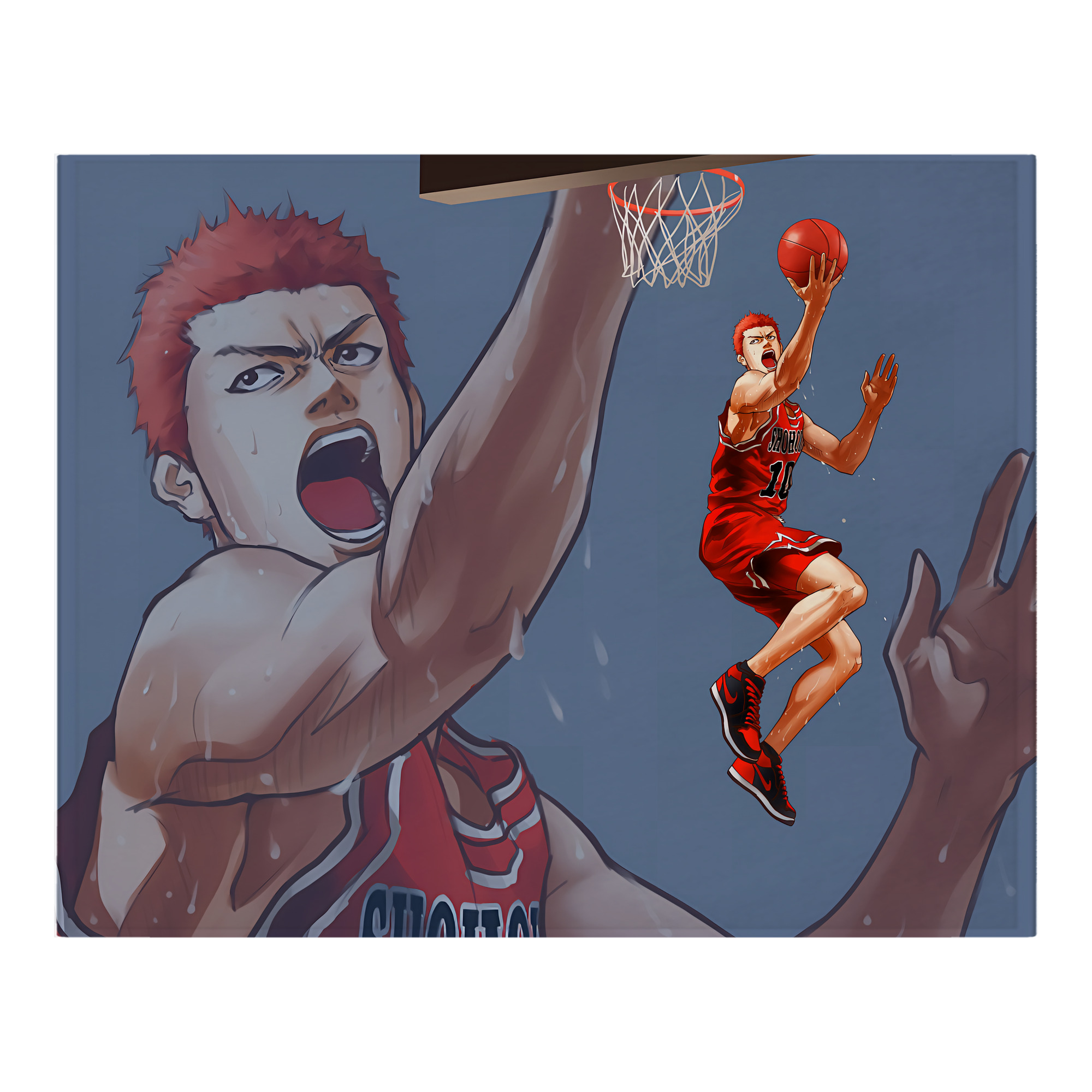 （画像用） SLAM DUNK／スラムダンク フランネルブランケット・多サイズ対応（横型）