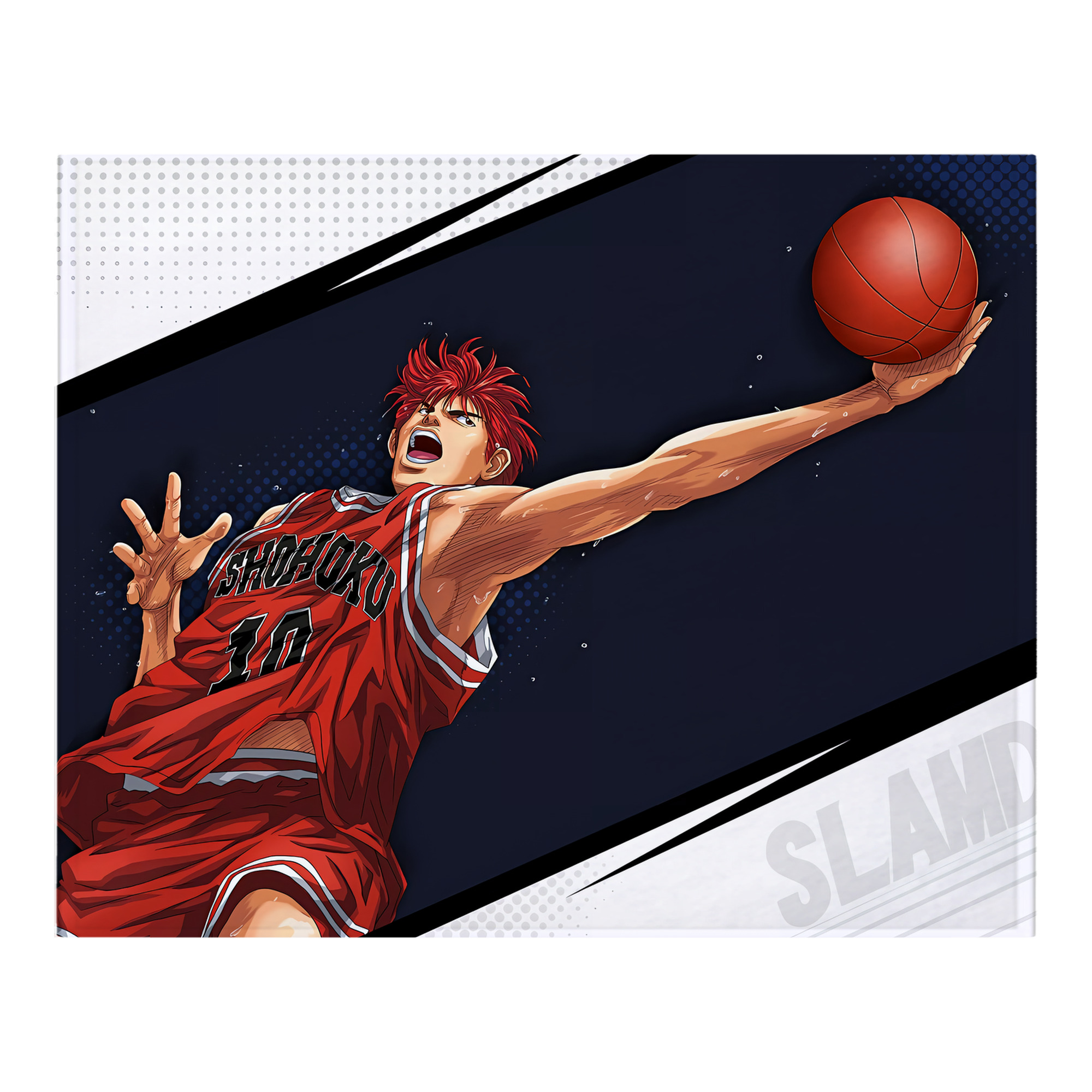 （画像用） SLAM DUNK／スラムダンク フランネルブランケット・多サイズ対応（横型）